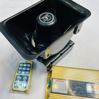 200W American Federal Wireless Remote Control VIP Siren