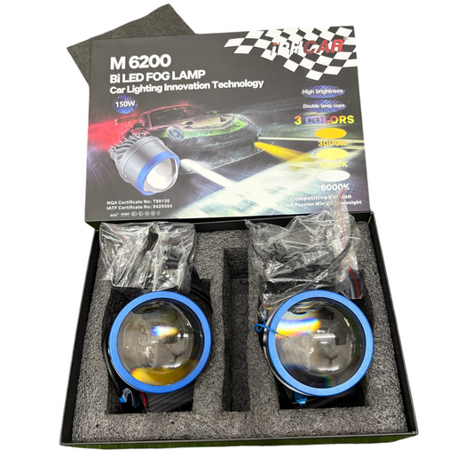 IPH M 6200 150W Tri Colour Projector Fog Lights