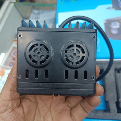 HJG Blaze 2 Waymaker Pro 160W LED Fog Lights (2 Pcs) – Dual Lens Laser Spot & Wide Spread | Red DRL | White/Yellow Modes | Universal for Cars & Bikes