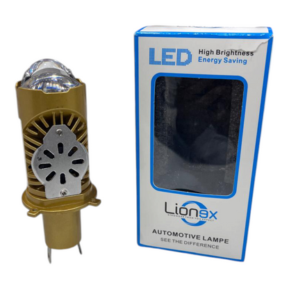 Lionex 80W Dual Lens LED Projector Headlight (1 Pc) – 2 Year Guarantee | Ultra Bright Beam