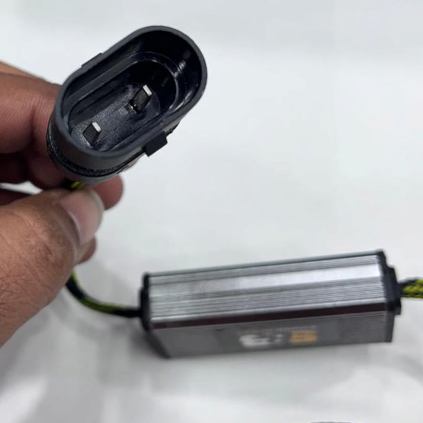 S&B ( Sound & Blast ) AI 300W LED Headlight | App Controlled Tri-Color Lighting | Super Bright | Pack of 2 | 1 Year Warranty