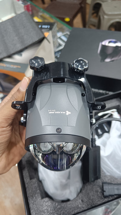 Maxlink 130W ML-970 Blue 2 Eye LED Projector Fog Lamp Headlight