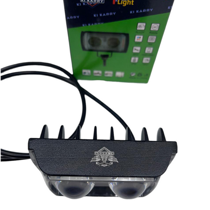 Karry 40W Dual Lens LED Fog Light | Metal Body | Waterproof | High Output | 1 Piece