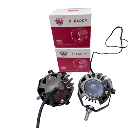 Karry SG16 50W Tri-Color LED Fog Lights (Set of 2) | Waterproof | Universal Fit