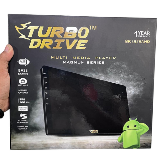 TURBO DRIVE BEAST Magnum Series Android Player with 2 year guarantee