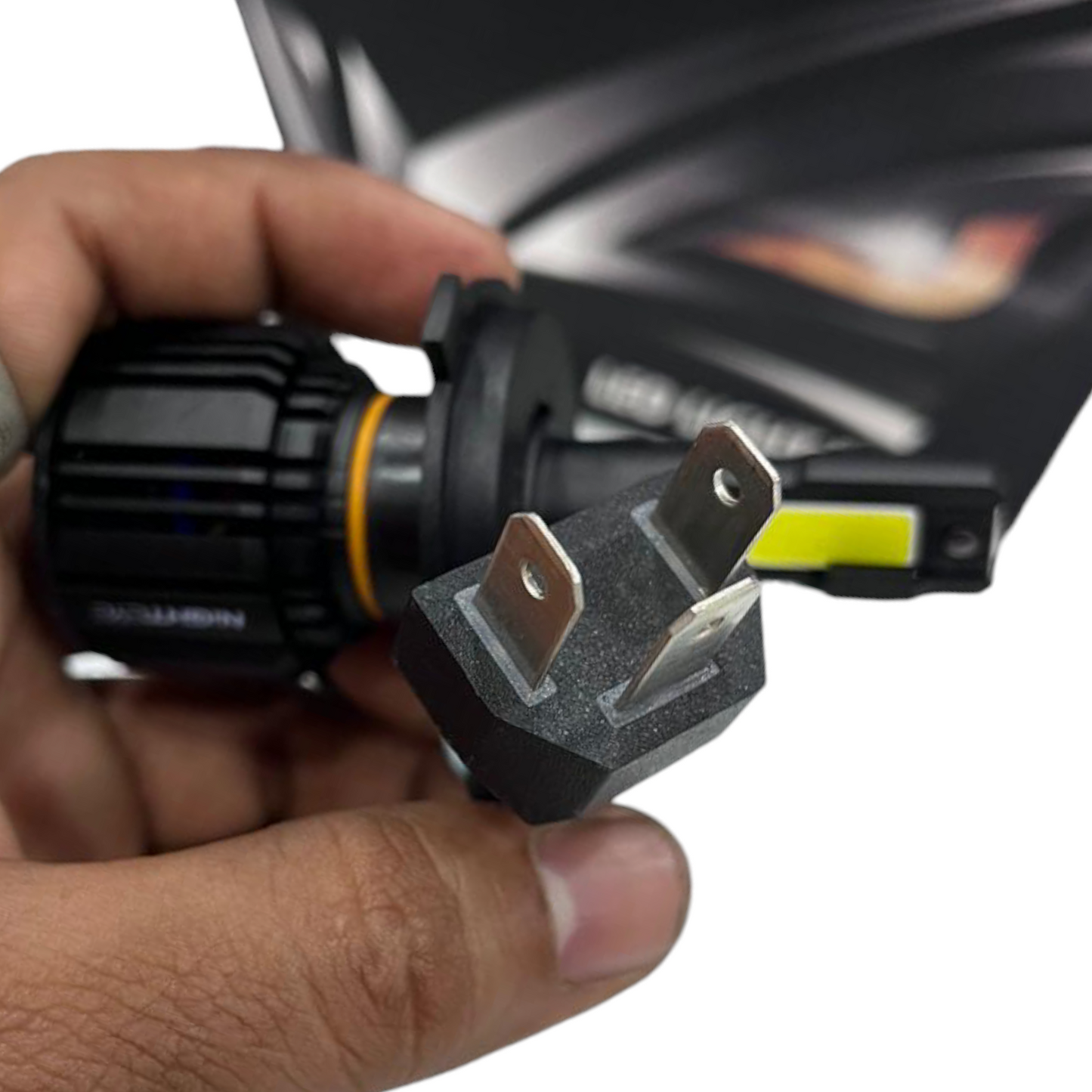 Nighteye 50W LED Headlight (1 Piece) – 6500K Cool White | 3-Year Replacement Guarantee | Original H4 Fit