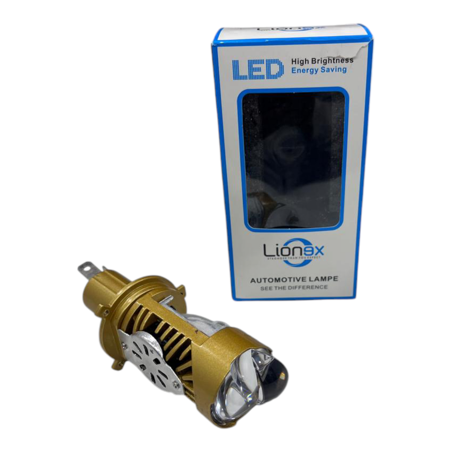 Lionex 80W Dual Lens LED Projector Headlight (1 Pc) – 2 Year Guarantee | Ultra Bright Beam