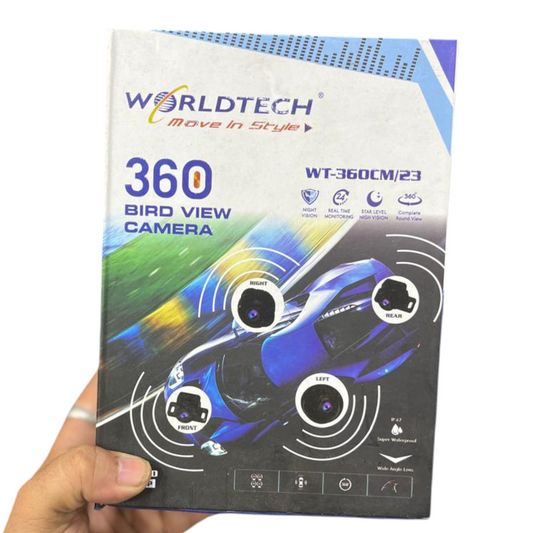 WorldTech 1080 Mega Pixels 360° Camera Kit with 2 Year Warranty