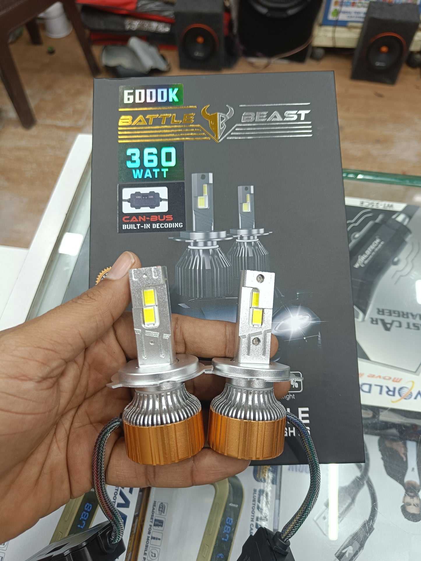 360W Battle Beast Headlight with 2 Year Replacement Warranty