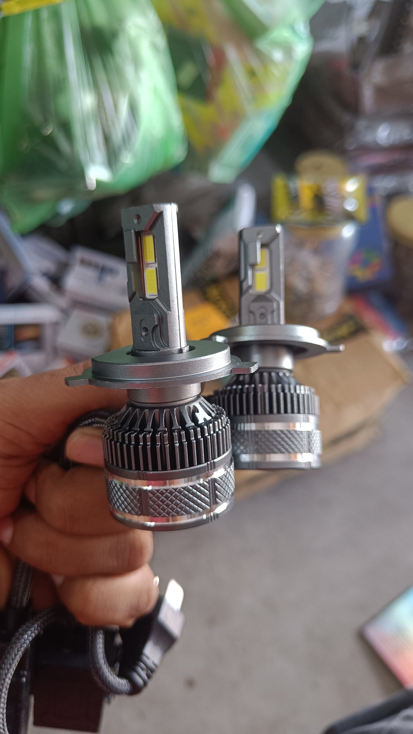 JAS 250W Dual Copper Tubes Led Headlight with 1+1 Year Warranty