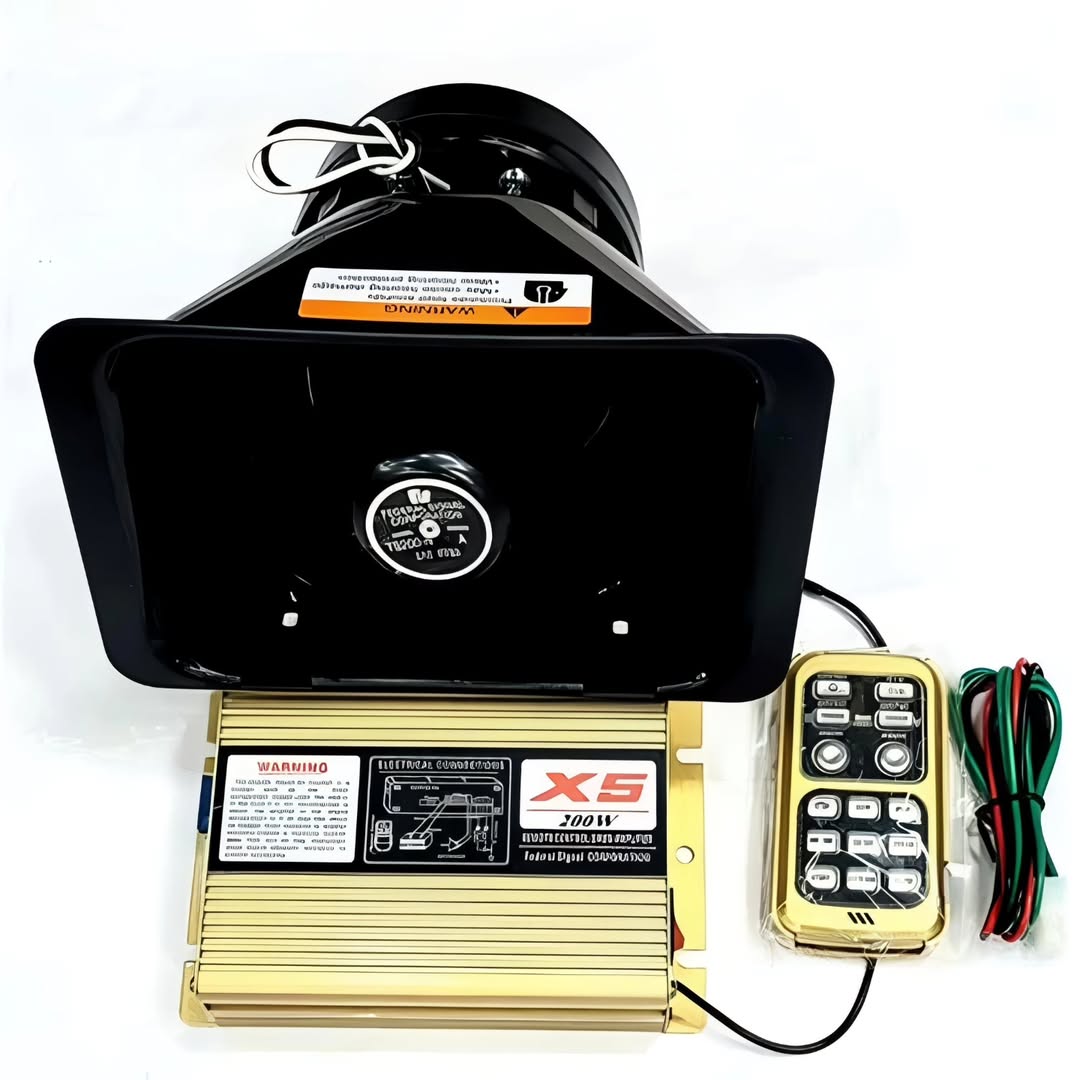200W American Federal Wireless Remote Control VIP Siren