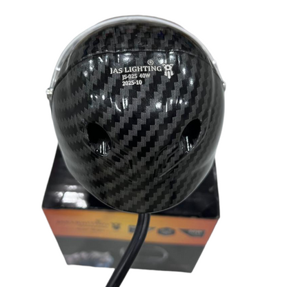 JAS 50W Helmet Fog Light | Genuine 50W Output | Waterproof | 1 Year Replacement Guarantee