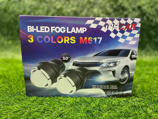 M617 Tri Color Fog Lamps | 3 Inch (White, Warm White, Yellow)