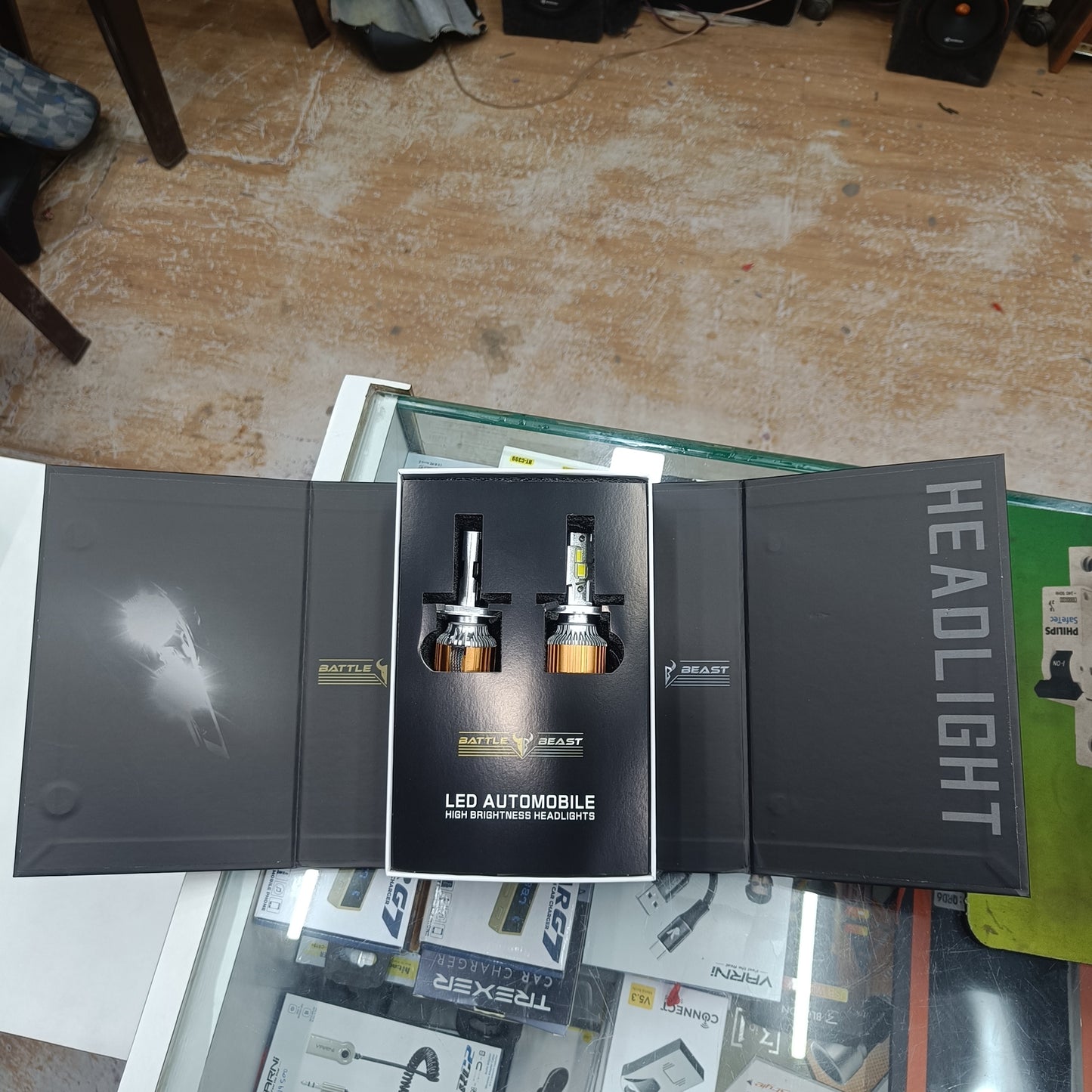 360W Battle Beast Headlight with 2 Year Replacement Warranty