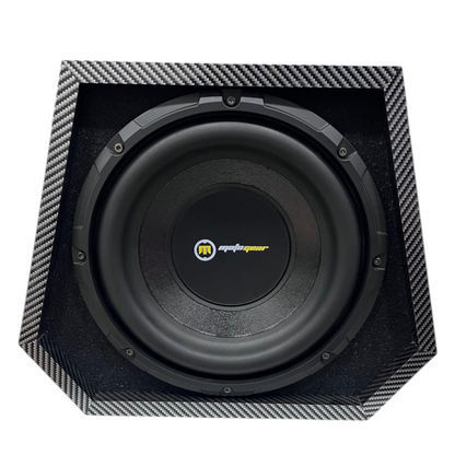 Motogear Megablast 10-Inch Dual Woofer Enclosure with Inbuilt Amplifier – 600W Power | 1-Year Guarantee