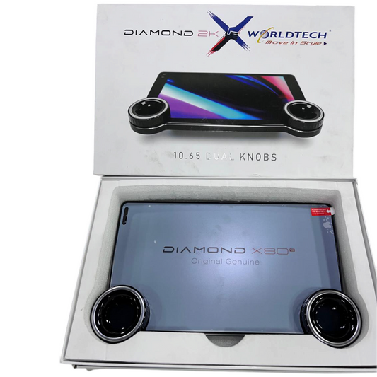 WorldTech Diamond 2K Qled Android Player with 2 Year Warranty