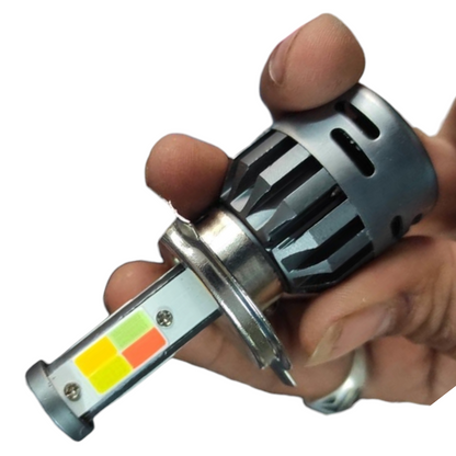 HJG M3 80W 4-Colour LED Headlight (1 Piece) – Original | 1-Year Replacement Guarantee