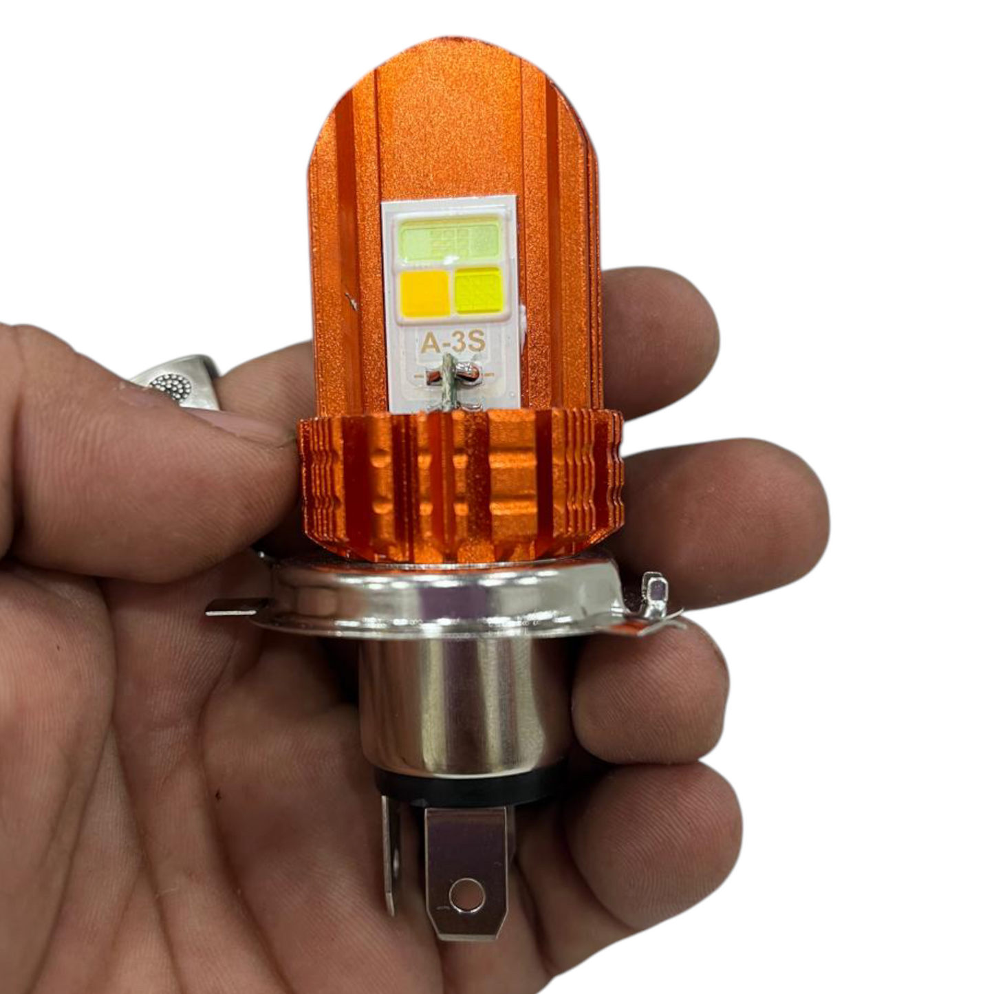 CYT Tri-Colour LED Headlight with Flash Mode | Fanless Design | Easy Installation | 6-Month Replacement Guarantee