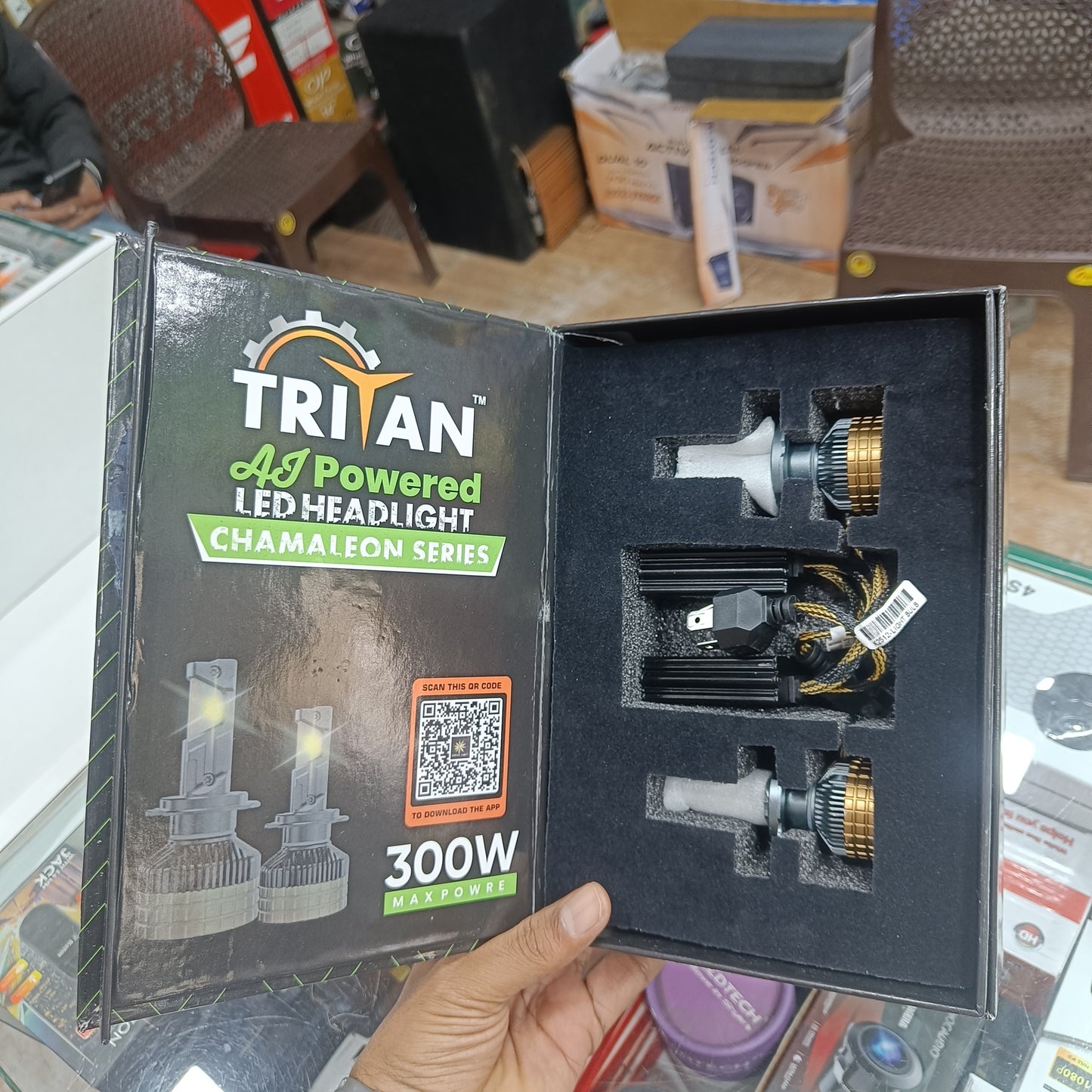 Tritan 300W App Control TRI-Color LED Headlight | Super Canbus | Plug & Play | 2 Year Warranty
