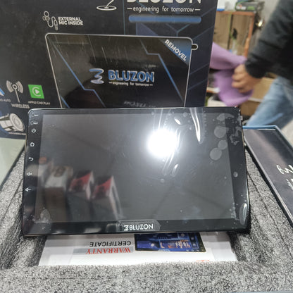 BLUZON 9-Inch QLED Android Car Stereo | 4GB RAM 64GB ROM | Wireless CarPlay & Android Auto
