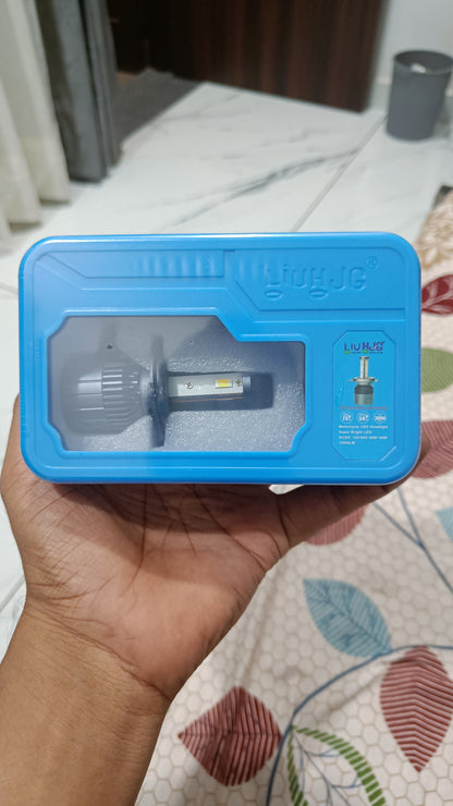HJG 120W Remote Control Headlight in Dual Colour & Flashing Mode