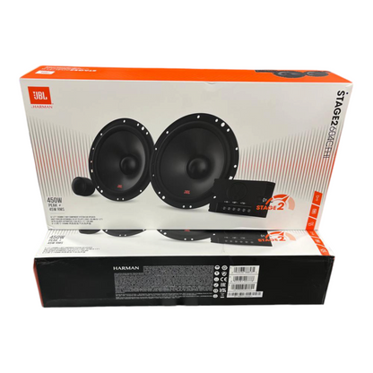 JBL Stage2 604C Component Speaker Set – Powerful 6.5" Sound System with 1 Year Guarantee