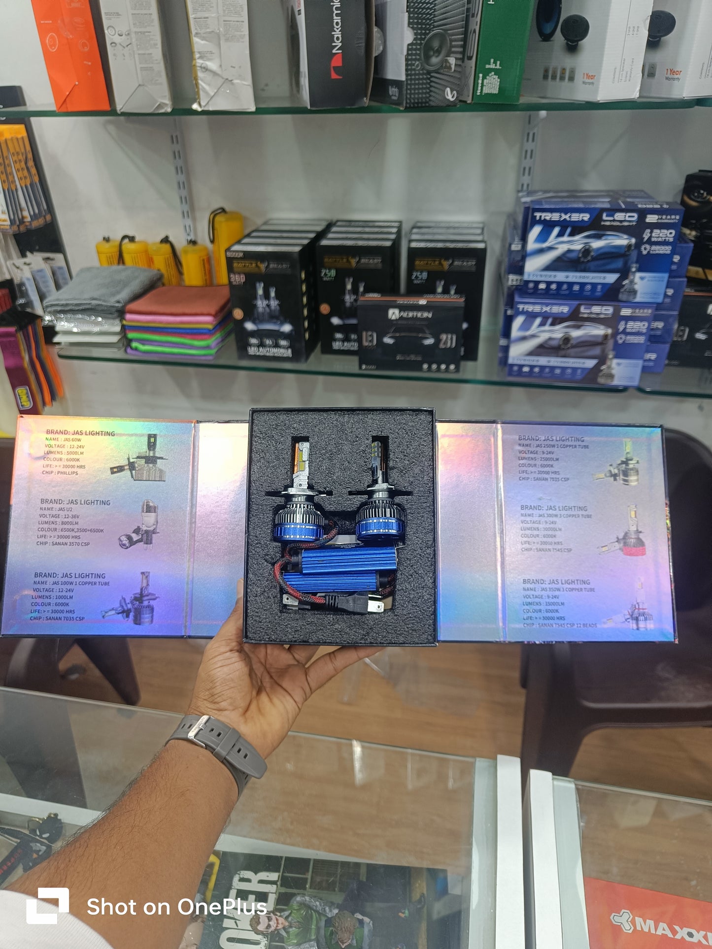 JAS 450W (H4) LED Headlight – Super Bright Performance for Ultimate Visibility ( 1 Year Warranty )