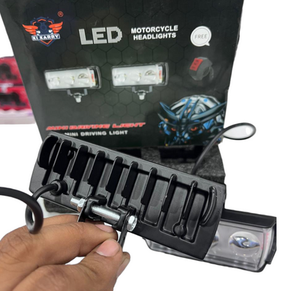 Karry 5-in-1 LED Fog Light 60W (Set of 2) – Free Switch | Waterproof | 5 Function Fog Lamps | 6 Months Replacement Guarantee