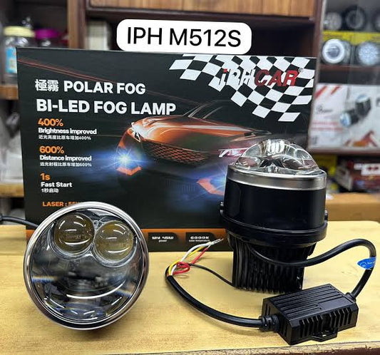 IPH Car M512S Polar Fog Bi-LED Fog Lamp (3 Inch | Dual Laser)