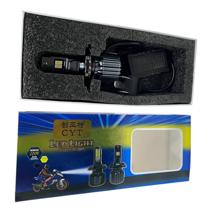 CYT 100W Dual Colour LED Headlight – 4-in-1 Function | Waterproof | 1-Year Guarantee