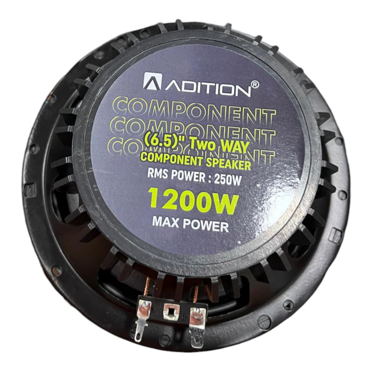 Adition 6.5Inch Component Speakers set with 1 Year Warranty