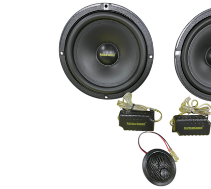 Nuclear Sound Component Speaker Set of 2 – Powerful Audio Performance with 1 Year Guarantee