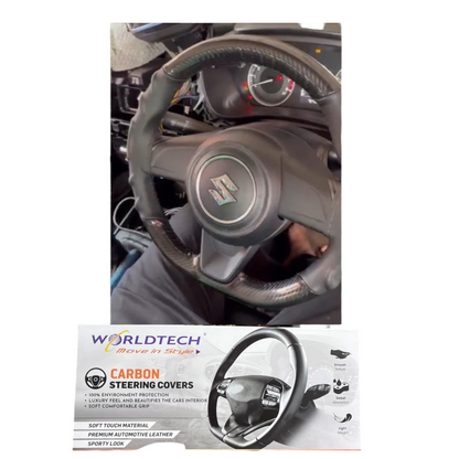 WorldTech Carbon Fibre Wheel Steering Cover