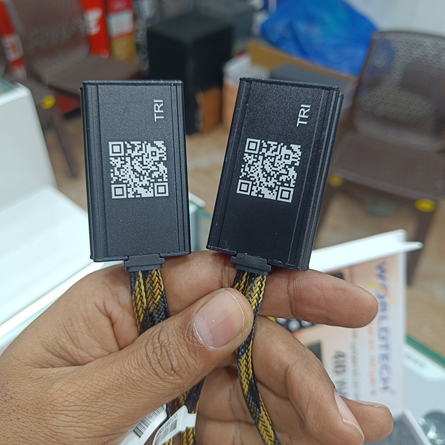 WorldTech 410W AI TRI-Color App Control LED Headlight | Bluetooth 5.0 | Weather Adaptive Lighting