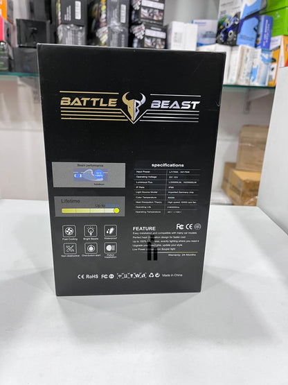 Battlebeast 250W LED Headlight (Pack of 2) – Ultra Bright with 2 Year Guarantee