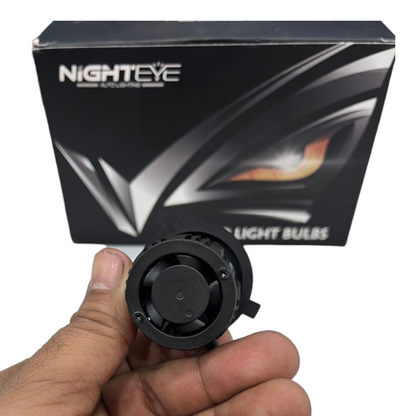 Nighteye 50W LED Headlight (1 Piece) – 6500K Cool White | 3-Year Replacement Guarantee | Original H4 Fit