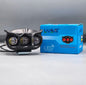 LIU HJG 40W 3 Lens Owl Shape with Yellow-White Beam Fog Lights (Universal For Car Bike, Pack of 1)