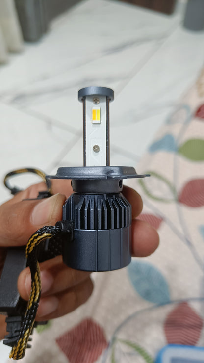 HJG 120W Remote Control Headlight in Dual Colour & Flashing Mode