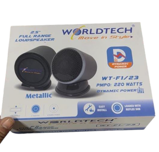 WORLDTECH F1 WT F1 Tweeter Car Speaker (15 W)