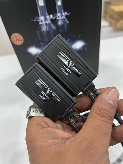 Battlebeast 250W LED Headlight (Pack of 2) – Ultra Bright with 2 Year Guarantee