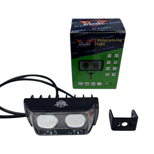 Karry 40W Dual Lens LED Fog Light | Metal Body | Waterproof | High Output | 1 Piece