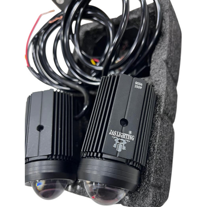 JAS 60W Mini Driving Fog Lights (Dual Color | Pack of 2) – Waterproof, Laser Mode, Easy Installation