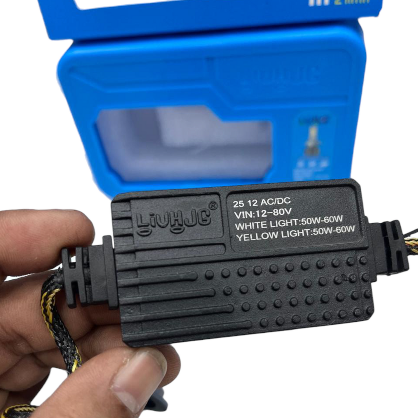 LIU HJG 120W LED Headlight H4 Multi Beam | White / Yellow / Warm White | AC-DC | 1 Year Replacement Guarantee