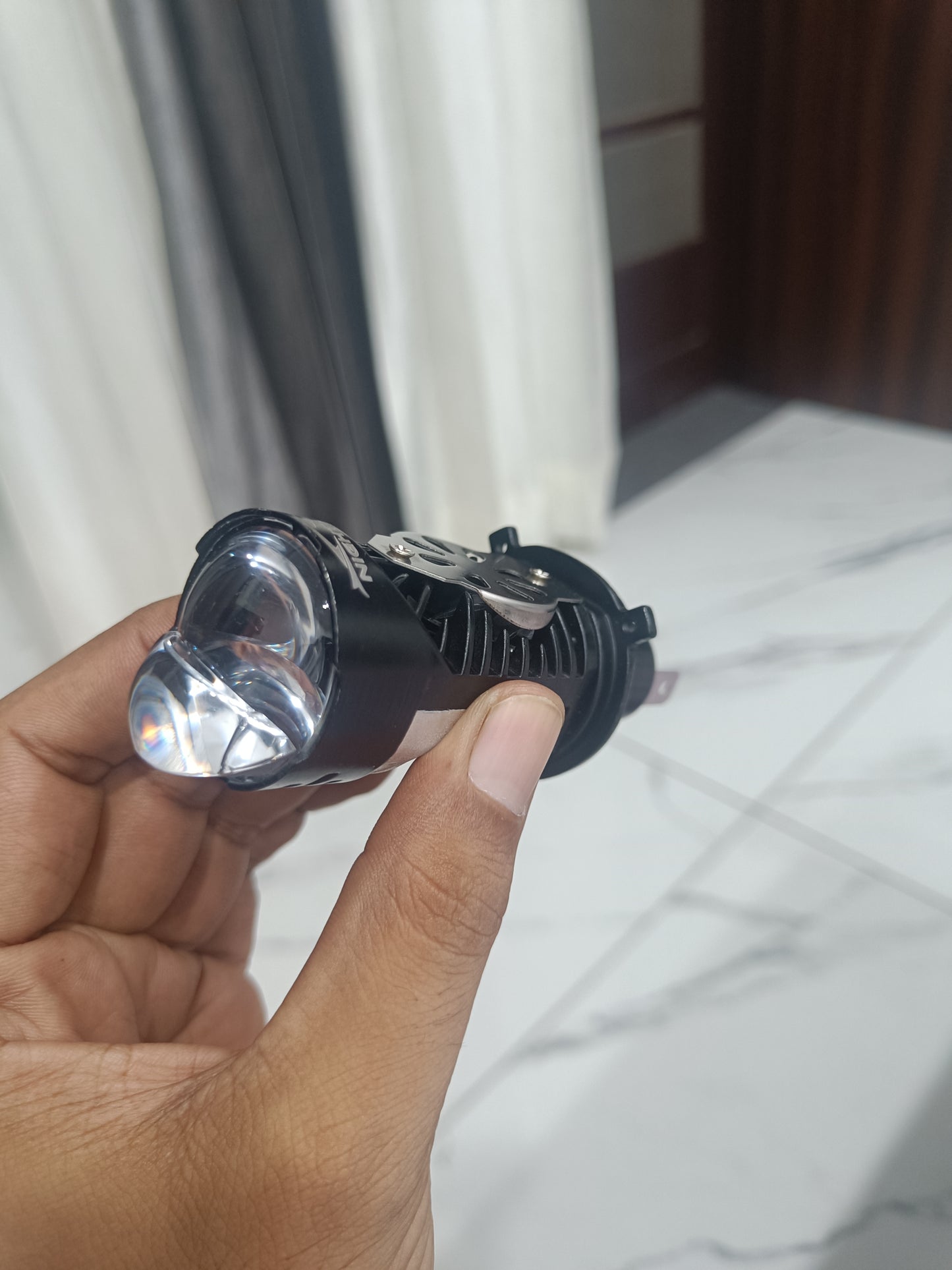 Nightlife 60W White Yellow Semi Lens Projector Headlight