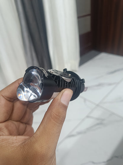 Nightlife 60W White Yellow Semi Lens Projector Headlight